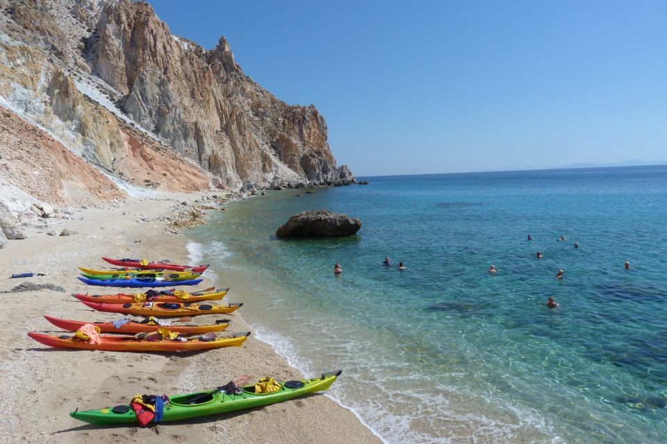 Milos: Guided Kayaking Trip With Snorkelling & Lunch - Restrictions