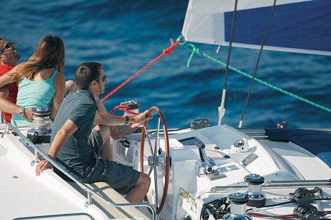 Mykonos Half-Day Catamaran Minicruise With Lunch or Dinner - Lunch and Beverages