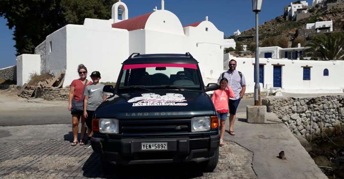 Mykonos Highlights Tour on a Jeep - Additional Information