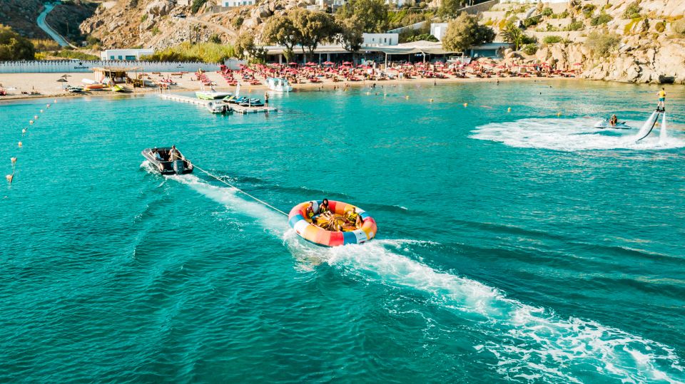 Mykonos: Super Paradise Beach Watersport Activities - Key Points