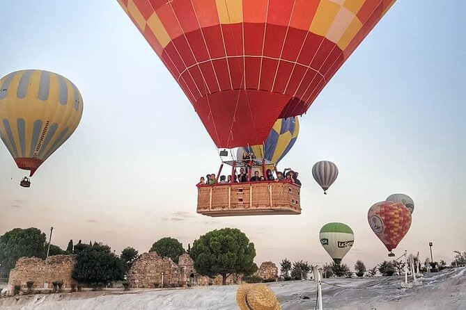 Pamukkale Hot Air Balloon Ride Certificate and 2 Meals in Antalya - Operational Information