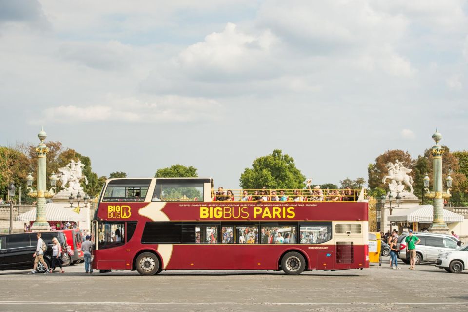 PARIS: Big Bus Hop-On Hop-Off Tour and Pantheon Entrance - Cost and Reservation Details