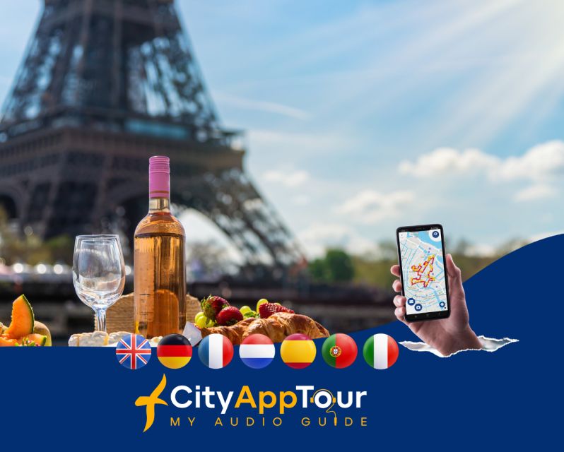 Paris Foodie Tour: Walking Tour With Audio Guide on App - Important Reminders and Duration