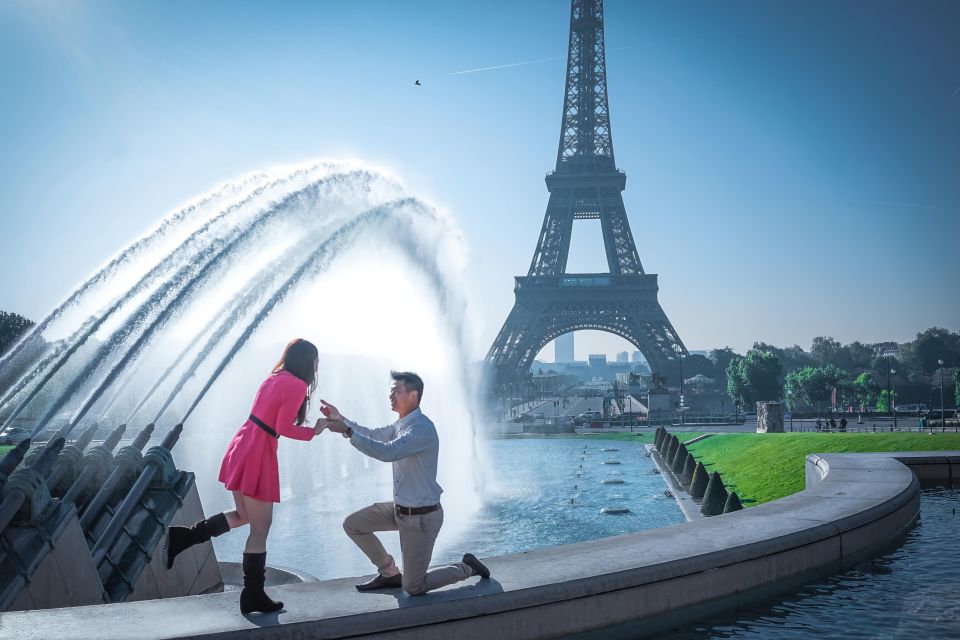 Parisian Proposal Perfection. Photography/Reels & Planning - Meeting Point Details