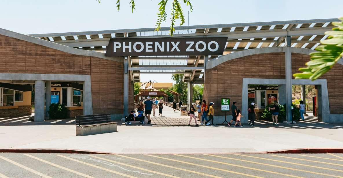 Phoenix Zoo: One Day General Admission Ticket - Free Cancellation Policy