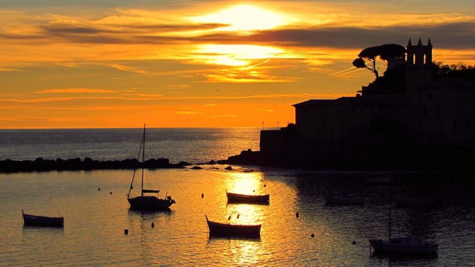 Private Sunset Boat Tour With Aperitif of Ligurian Goods - Tour Description