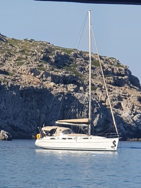 Rhodes: Kallithea & Antony Quinn Bay Private Sailing Cruise - Important Information for Participants