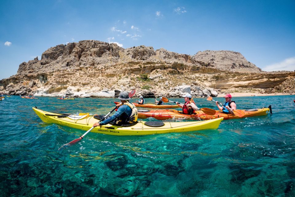 Rhodes: Sea Kayak Adventure to the Red Sand Beach - Embarkation Details