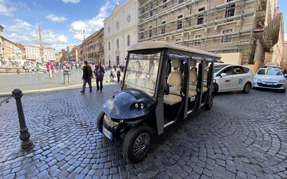 Rome: Golf Cart Tour of the Baroque and Ancient City - Meeting Point