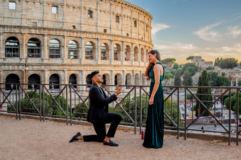 Rome: Romantic Proposal Shooting - Itinerary and Highlights of the Shooting