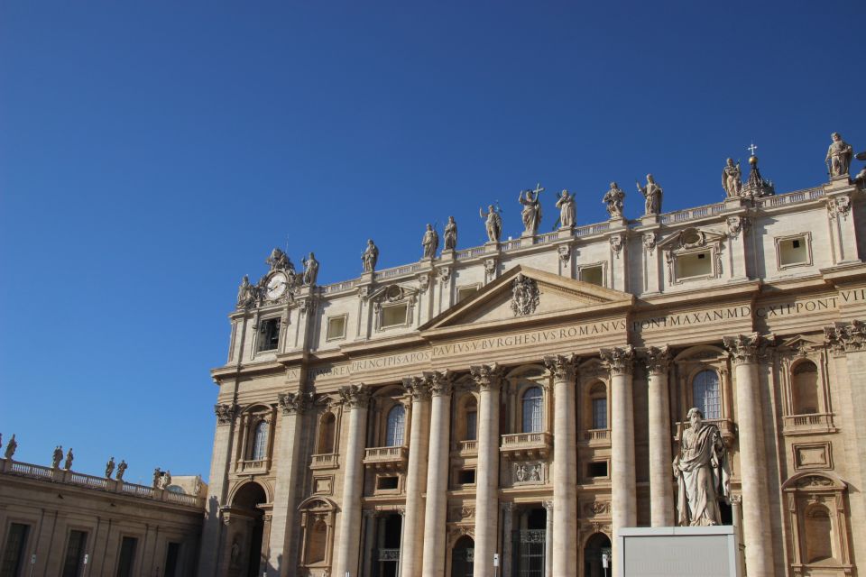 Rome: Vatican Museums, Sistine Chapel & St. Peters VIP Tour - Customer Reviews