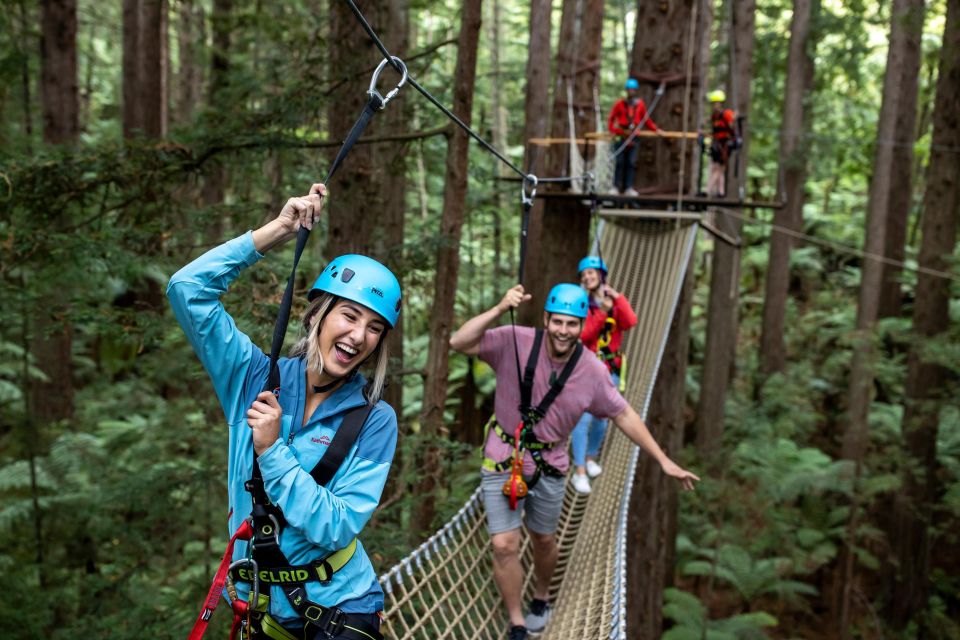 Rotorua: Redwoods Altitude High Ropes Adventure - Payment and Reservation