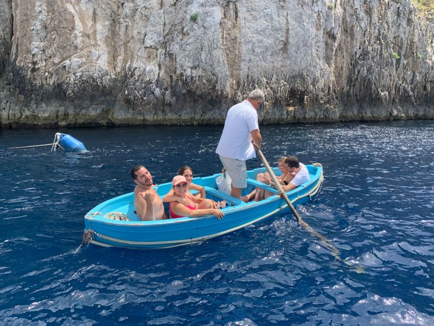 Salerno/Sorrento: Capri Boat Tour With City Visit and Snacks - Inclusions