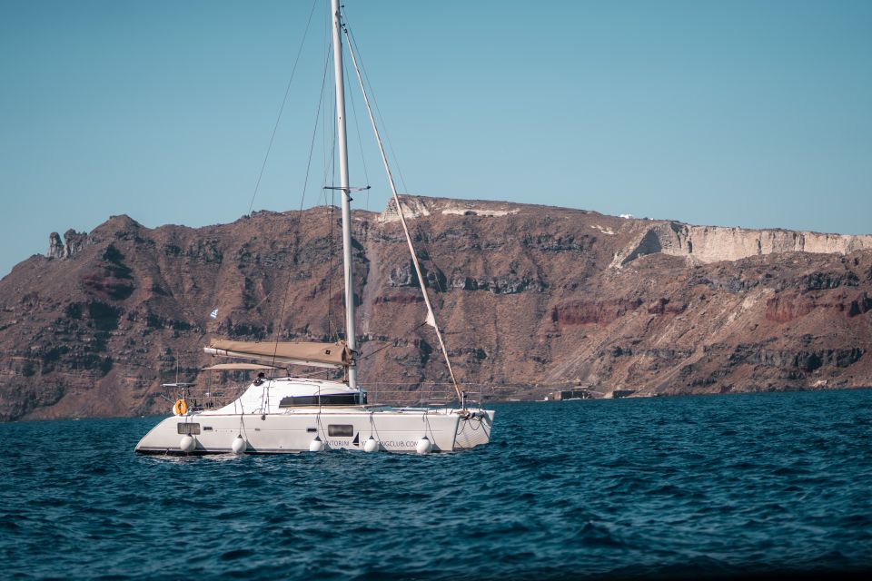 Santorini: Catamaran Caldera Cruise With Meal and Drinks - Directions