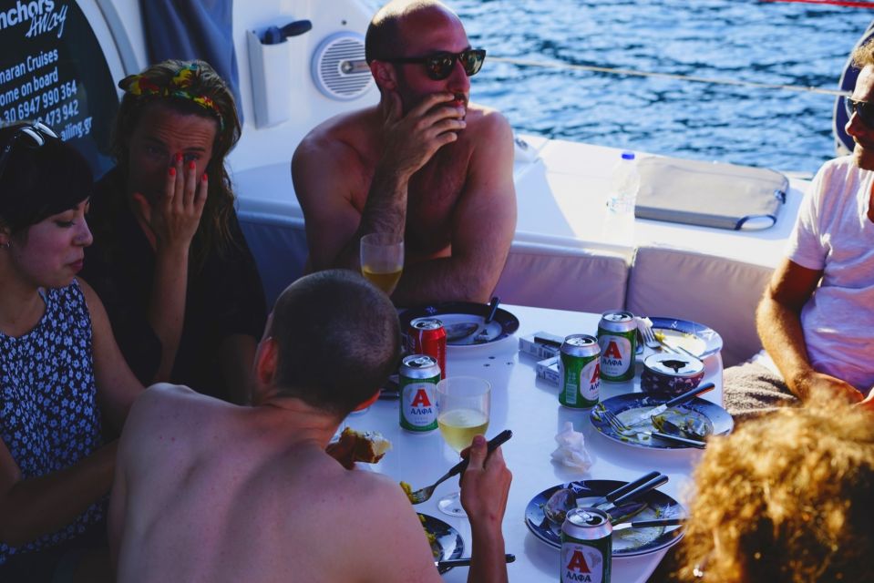 Santorini: Private Catamaran Cruise With Food & Drinks - Customer Reviews
