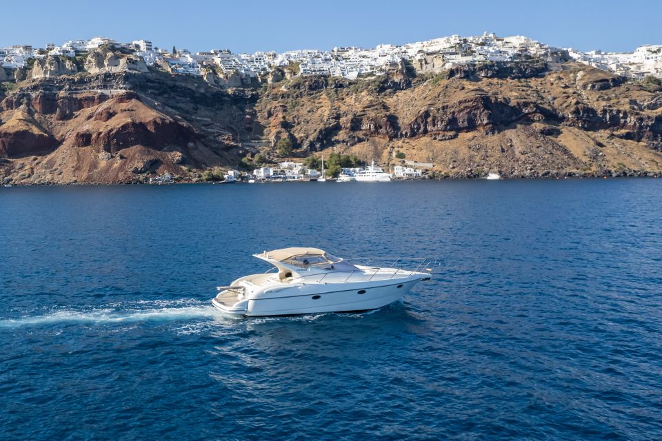 Santorini: Private Yacht Cruise With Open Bar and Meal - Location