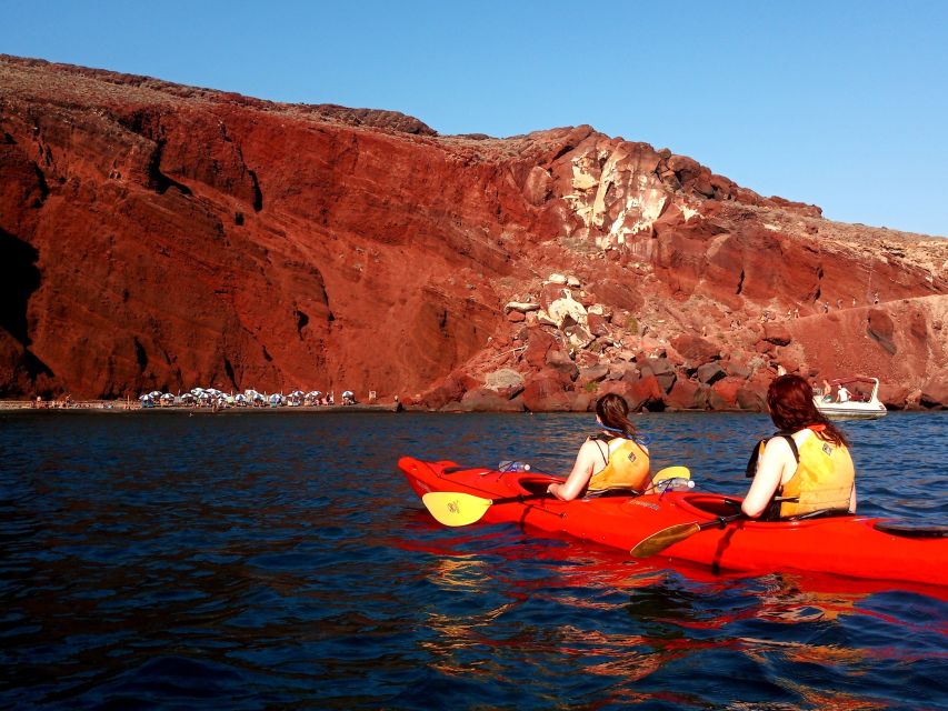 Santorini: Sea Kayaking With Light Lunch - Tour Description and Guide