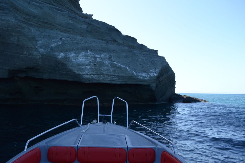 Santorini: Thirassia and Santorini Caldera Speedboat Cruise - Pricing and Reservation Information