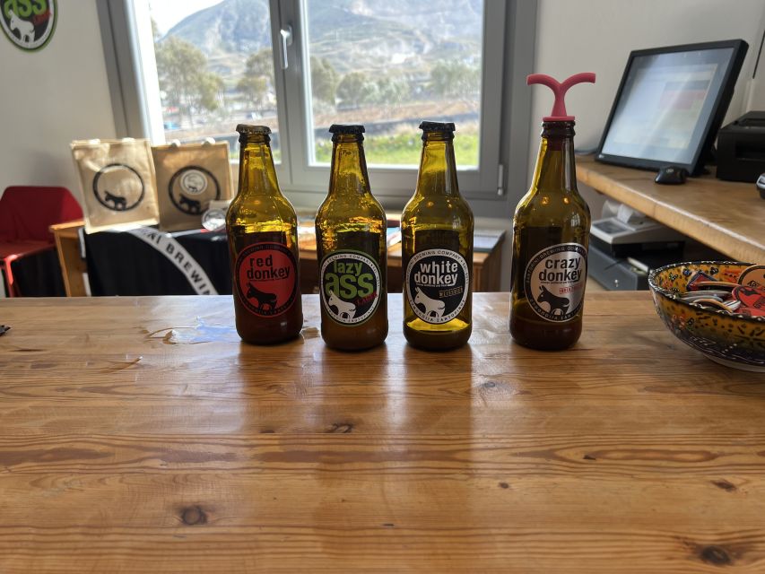 Santorini: Three Wineries and One Brewery Tour With Tastings - Customer Ratings