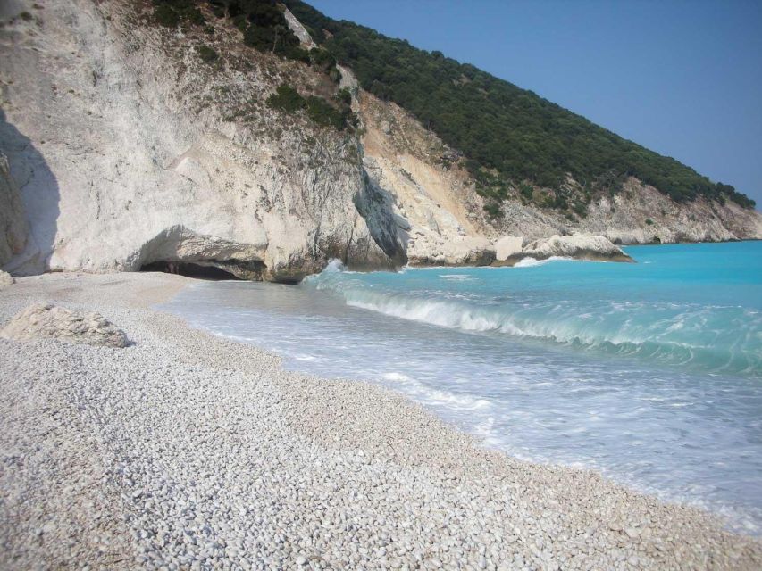 Shorex Kefalonia: Melissani, Myrtos Swim and Riganatha! - Myrtos Beach Scenic Adventure