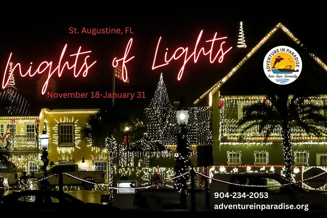 St. Augustine Private Sunset/Nights of Lights, Max 6 Passengers - Last Words