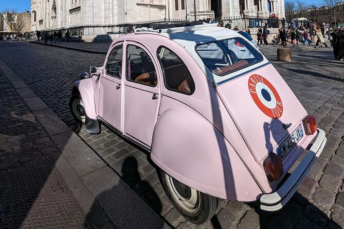 Vintage 2CV Adventure: 2-Hour Paris Highlights Tour - Meeting Point and Pickup Information