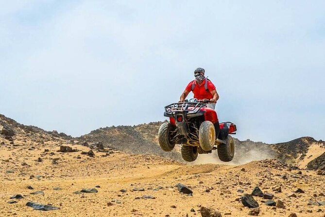 3-Hour Desert Quad Bike in Hurghada Desert - Camel Rides Included