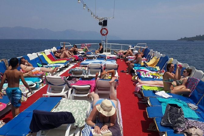 All Inclusive Boat Trip With Turunc and Kumlubuk Break From Marmaris - Common questions