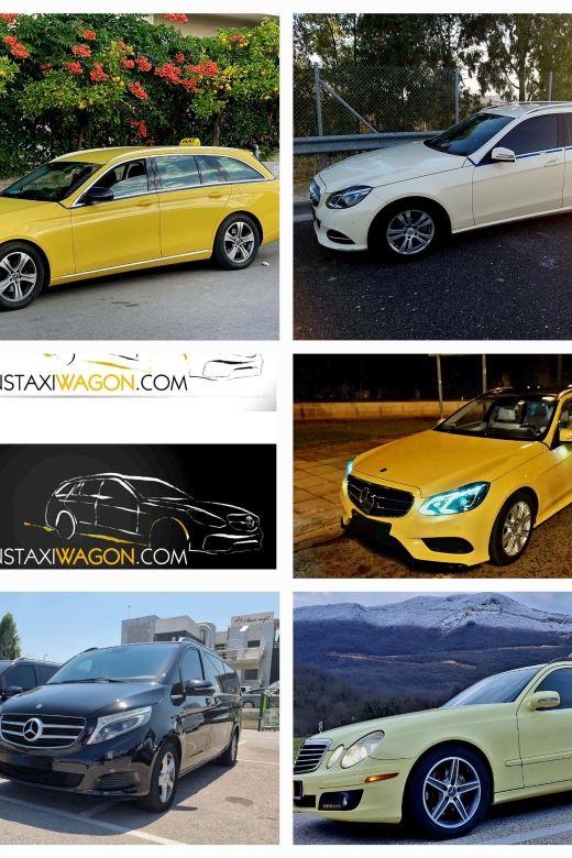 Athens Airport Transfer by Mercedes E Class Wagon to Piraeus - Vehicle Features