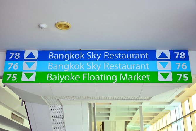 Baiyoke Sky Revolving Observation Deck Tickets With Lunch / Dinner & Transfers - Common questions