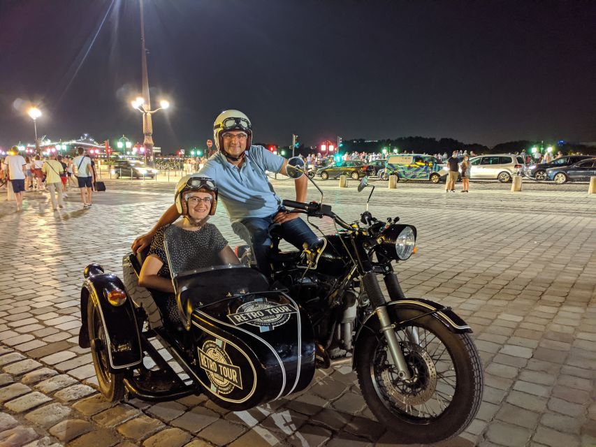 Bordeaux: Nighttime Sidecar Tour With Wine Tasting - Cultural Exploration and History of Bordeaux