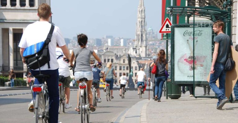 Brussels: Sightseeing Bike Tour