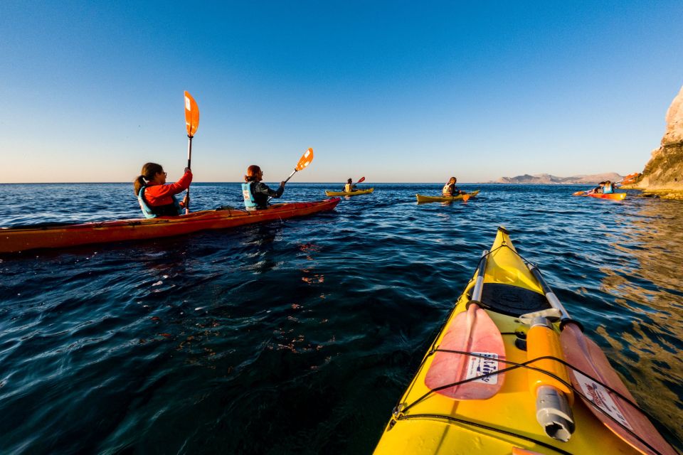 Faliraki: Sunrise Sea Kayaking Experience With Breakfast - Languages and Inclusions