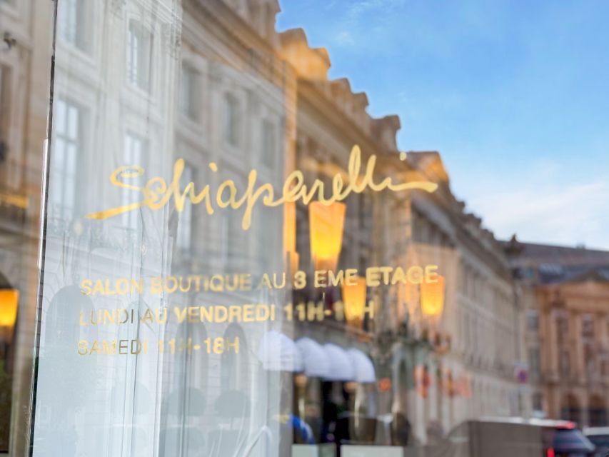 Fashion & Luxury Tour: Paris Capitale De La Mode - Renowned Fashion Boutiques Visit