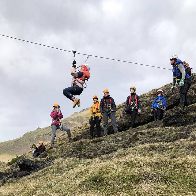 From Vík: Zipline and Hiking Adventure Tour - Taking in Viks Scenery