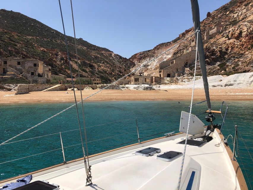 6 full day boat tour around milos poliegos Full Day Boat Tour Around Milos & Poliegos