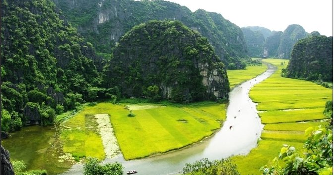 6 full day hoa lu tam coc sampan boat and countryside biking trip Full Day Hoa Lu - Tam Coc Sampan Boat and Countryside Biking Trip