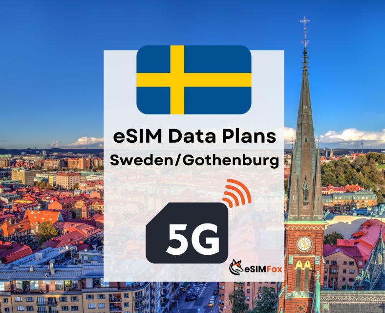 Gothenburg: Esim Internet Data Plan for Sweden High-Speed - User Experience and Tips