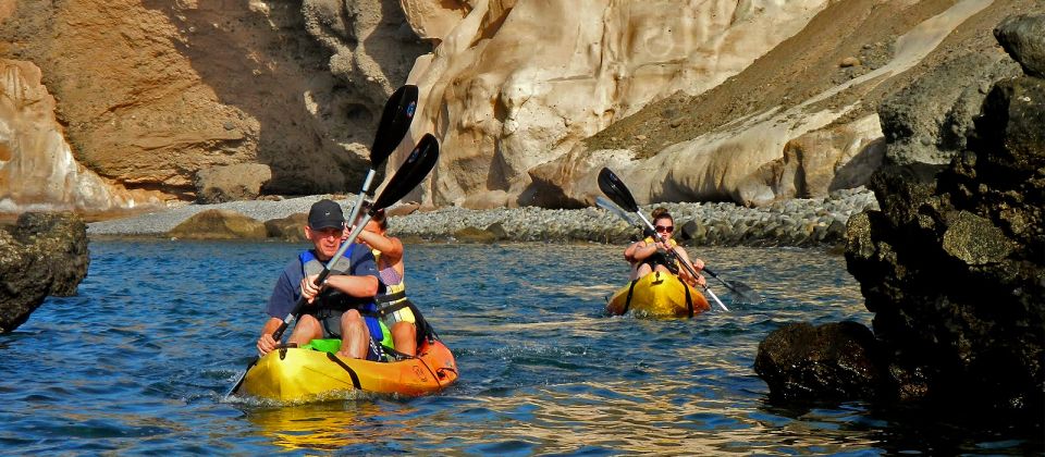 Gran Canaria: South Coast Guided Kayaking Trip - Enjoy a Picnic