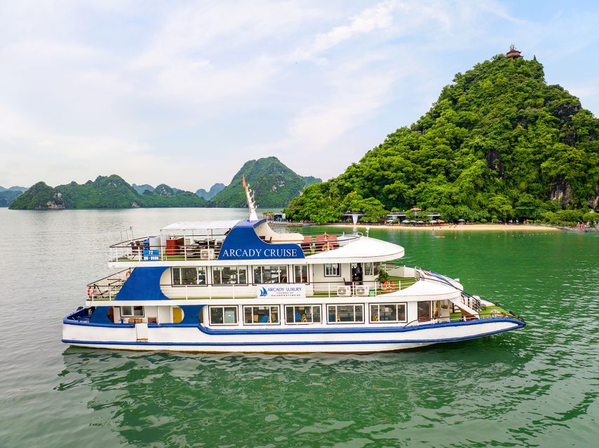 Halong: Arcady 5 Star Day Cruise, Buffet Lunch, Wine & Fruit - Common questions