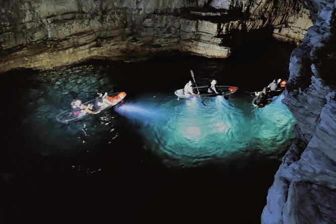 Istria Sea Canyon Illuminated Kayak Tour by Night - Directions