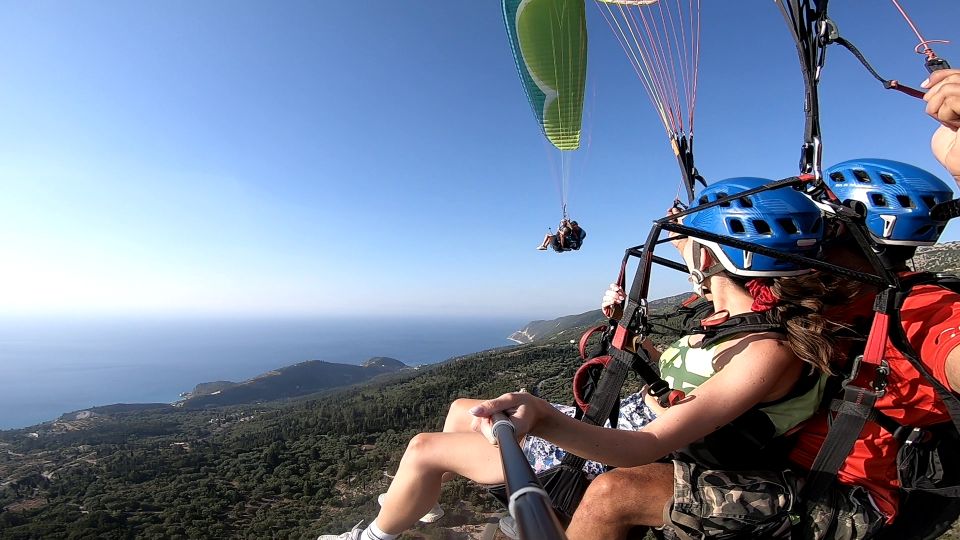 Lefkada Paragliding Tandem Flighs/ Kathisma Beach - Meeting Point Details