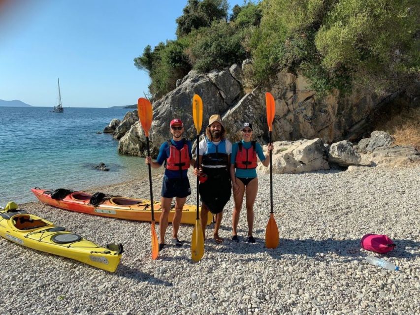 Lefkas, Nydri: Kayaking Day Trip to Scorpios and Meganisi - Common questions