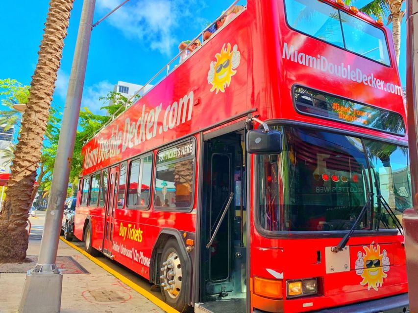 Miami: Double-Decker Bus Tour With Optional Boat Cruise - Common questions