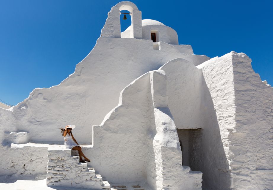 Mykonos: Private Photoshoot at Paraportiani Church - Meeting Point and Identification