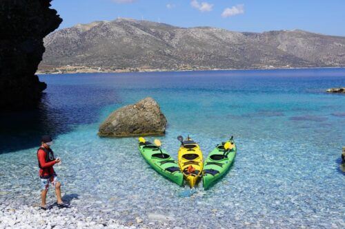 Naxos: Moutsouna Caves Sea Kayak Tour, Snorkeling & Picnic - Meeting Point Details