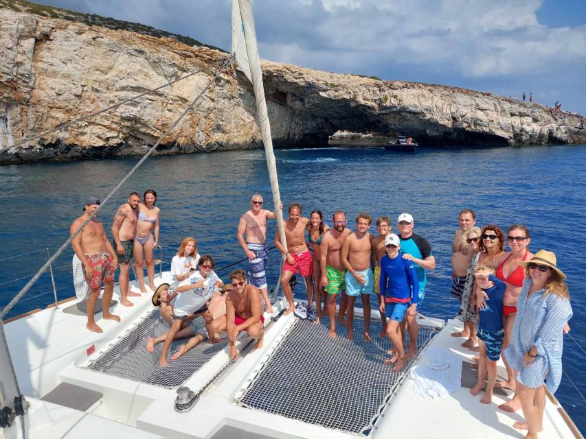 Naxos: Santa Maria Catamaran Cruise With Food and Drinks - Booking Options and Discounts