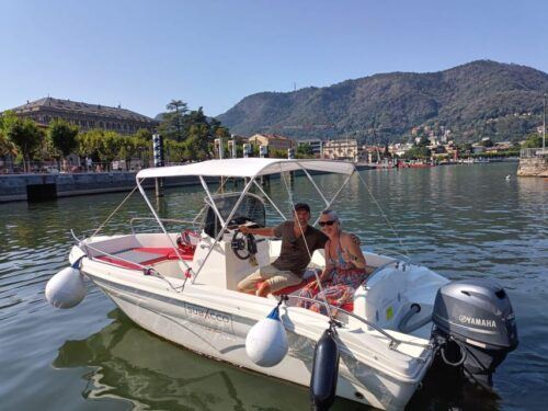 “OPEN Rent Boat” FOUR HOURS - 4h - Lake Como - Meeting Point Details