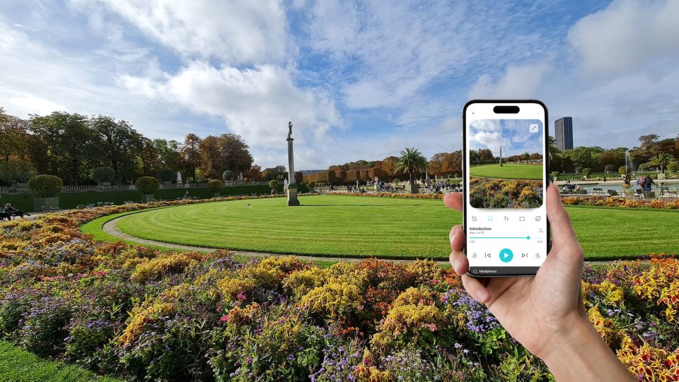 Paris: Luxembourg Gardens Audio Tour on Your Phone (ENG) - Important Reminders and Directions