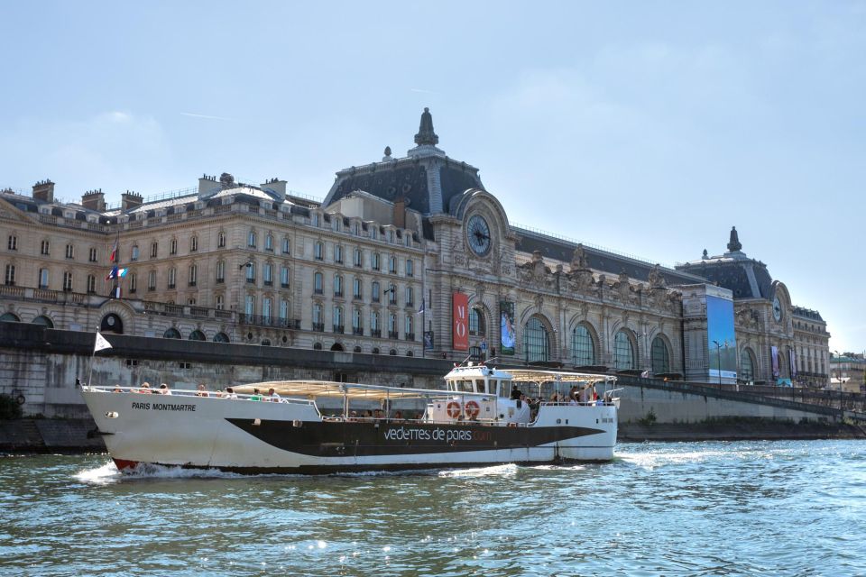 Paris: River Seine Cruise With Optional Drinks and Snacks - Important Info